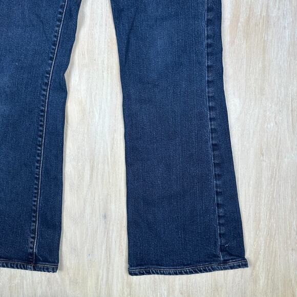 Patagonia Mid Rise Organic Cotton Dark Wash Casual Boot Cut Denim Jeans 28 - Picture 4 of 16